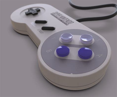 SNES Controller on Behance