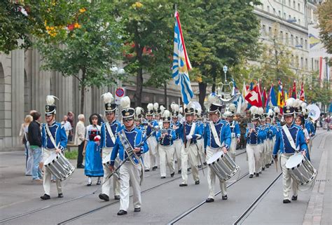 Swiss National Day Parade in Zurich Editorial Stock Photo - Image of carnival, musical: 25420428