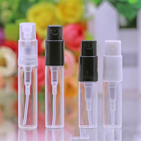 2ml 3ml Mini Sample Perfume Glass Vials Travel Empty Spray Atomizer Bottles Small Perfume ...
