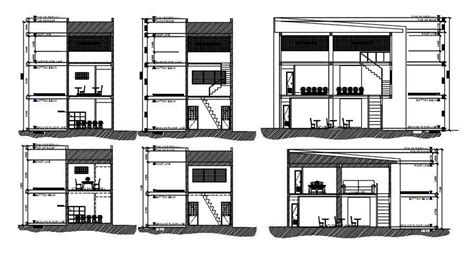 Classroom section detail. Download free cad file | CADBULL - Cadbull