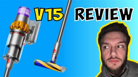 Dyson V15 Detect Total Clean Vacuum Cleaner review - YouTube