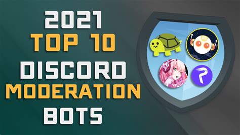 2021's Top 10 Discord Moderation & Security Bots - Best Server ...