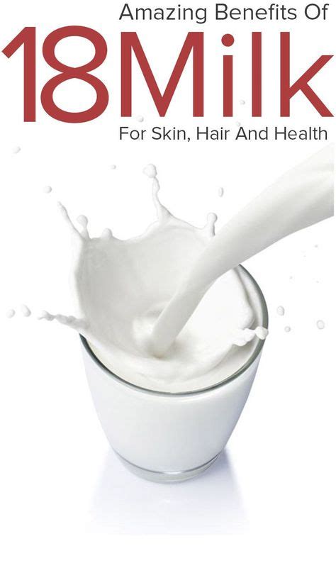 6 Health Benefits Of Milk in 2020 (With images) | Healthy food list, Benefit, Health