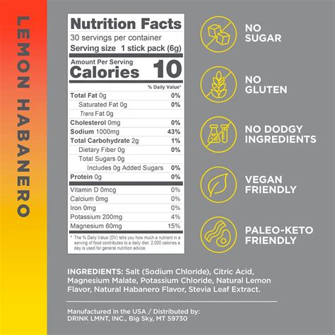 LMNT - The Best Electrolyte Drink Mix Ever | Zero Sugar Electrolytes | Paleo-Keto Friendly Hydration