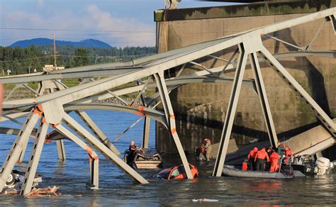 The Skagit River bridge, 1 year after collapse - seattlepi.com