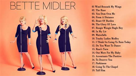 Bette Midler GREATEST HITS - BEST SONGS OF Bette Midler FULL ALBUM ...