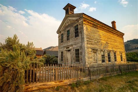 The Entire Town Of Bannack, Montana Was Turned Into A State Park And ...