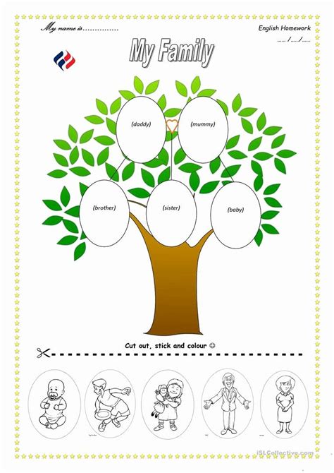 Family Tree Worksheet Printable