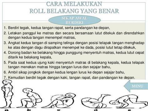 Cara Melakukan Roll Depan