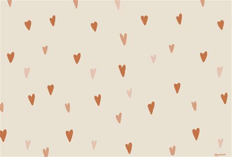 Heart Laptop Wallpaper | Background | Cute | Aesthetic | Background | iPhone | By @byrachaeluk ...