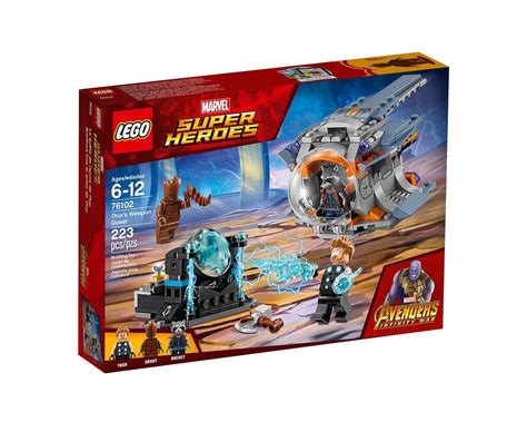 LEGO Set 76102-1 Thor's Weapon Quest (2018 Super Heroes Marvel > Avengers) | Rebrickable - Build ...