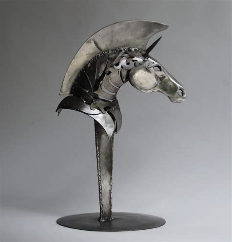 Metal Horse Art Sculpture by Florida Artist Doug Hays