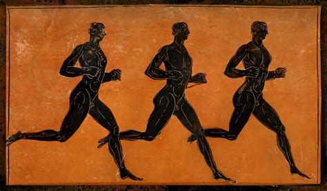 The steady rhythm of three long-distance runners. Adapted from a ...