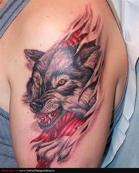 Meaning Of Wolf Tattoo Symbols | Tattoos Art