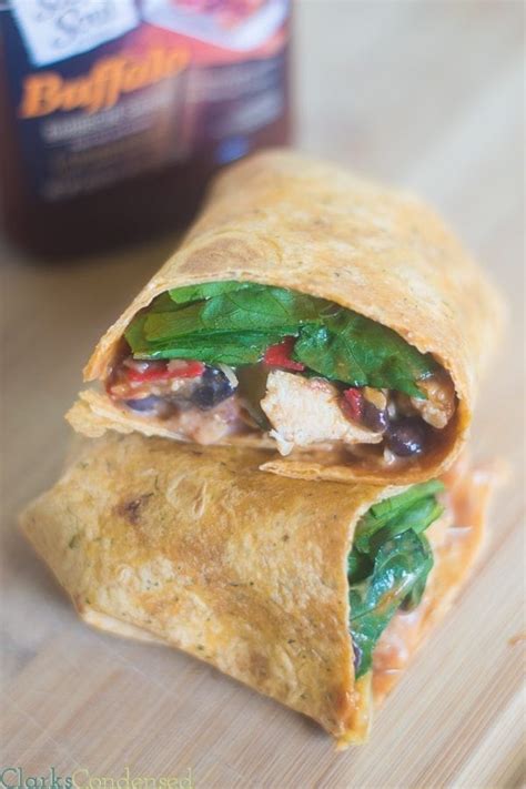 Easy BBQ Chicken Wrap recipe