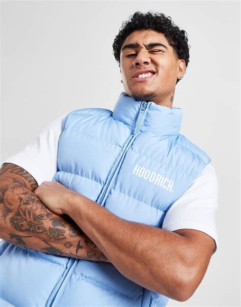 Blue Hoodrich Stack Gilet | JD Sports Malaysia