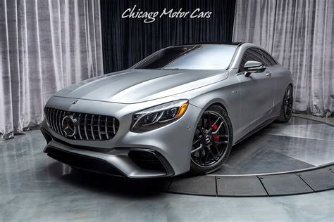 Used 2018 Mercedes-Benz S63 AMG Coupe MSRP $193,885+ Matte designo Alanite Grey! LOADED For Sale ...