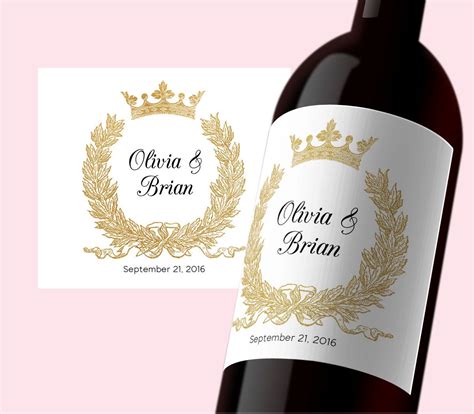 DIY Wine Bottle Labels Table Number Label Printable Wine Bottle Wedding ...