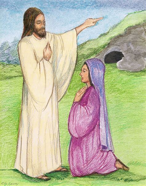 Jesus Appears to Mary Magdalene scene #6 • Teaching methods for religion teachers