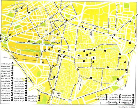 Damascus Tourist map - Damascus • mappery