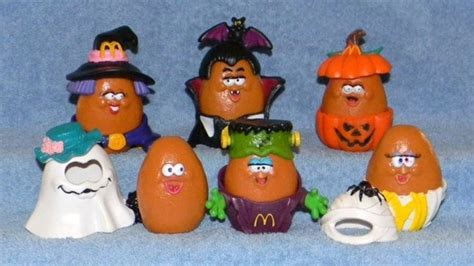 Vintage 80's Mcdonalds Chicken Nugget Happy Meal Toys