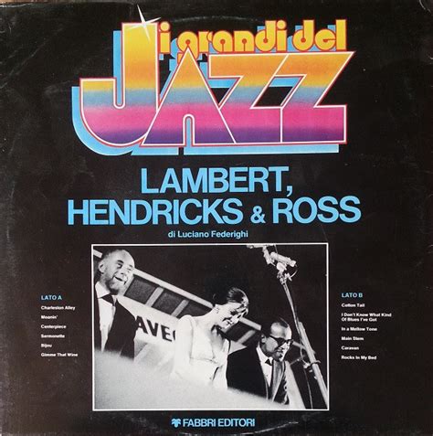 Lambert, Hendricks & Ross - Lambert, Hendricks & Ross (1981, Vinyl) | Discogs