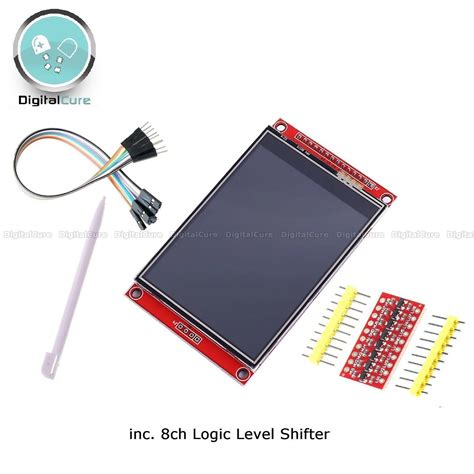 8.1cm Touchscreen TFT LCD 320x240 ILI9341 Spi 3.3V 5V Display - Arduino ...