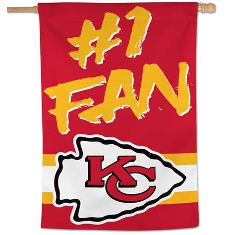 Kansas City Chiefs Flag #1 Fan Banner NFL | Heartland Flags