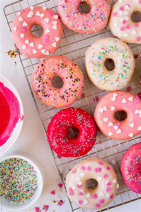 "Homemade Glazed Donuts" by Stocksy Contributor "Pixel Stories" | Homemade donut glaze, Donut ...