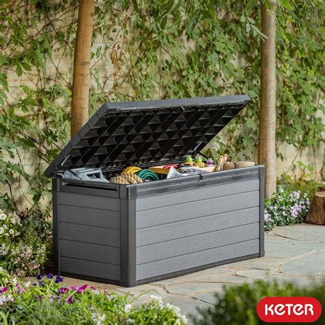 Keter Cortina 570 Litre Outdoor Storage Deck Box | Costco UK