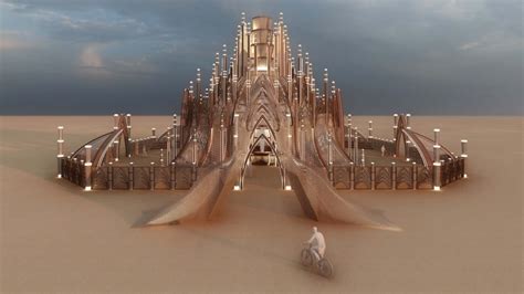 2024 Burning Man Temple Design Brings a Message of Unity and Hope to the Playa | My Modern Met