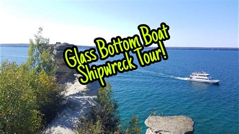 Glass Bottom Boat Shipwreck tour! | Lake Superior | Munising, Michigan ...