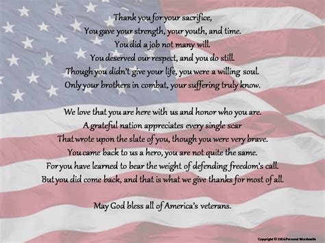 Veteran's Day Poem, Downloadable Veteran's Reading, Veterans Day Download, Sailor's Poem Print ...