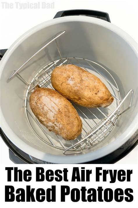 Ninja Foodi baked potatoes are so easy to make and way better than in the oven. If you've ...