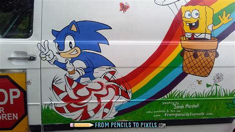 Ice Cream Truck Sonic by frompencilstopixels on DeviantArt