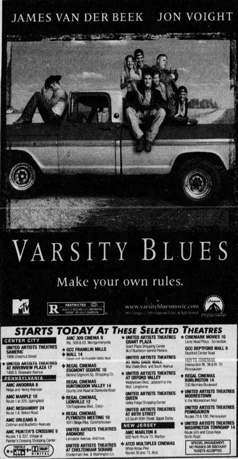 varsity blues movie poster - Very Hot Log-Book Photographs