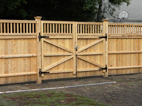 Double Drive Gate | Wooden fence gate, Wood fence design, Wood fence gates