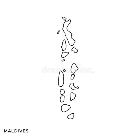 Blank Map Of Maldives Maldives Outline Map | Images and Photos finder