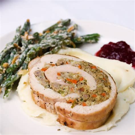 Turkey Roulade - Cooking TV Recipes