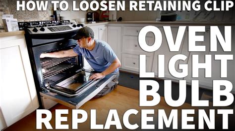 How To Change An Oven Light - Frigidaire Electric Oven Light Bulb Replacement DIY - Part ...