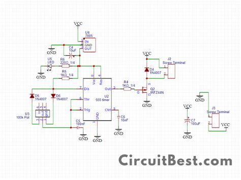 Dc motor speed control circuit | CircuitBest