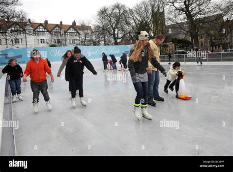 Steyne gardens ice rink hi-res stock photography and images - Alamy