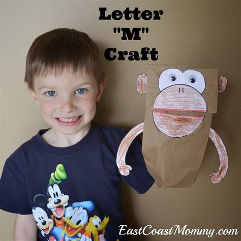 Alphabet Crafts - Letter M | Letter a crafts, Letter m crafts, Alphabet craft