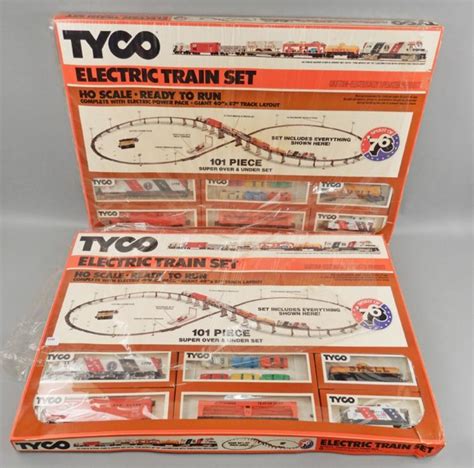 Sold Price: Two Tyco HO scale electric train sets, Spirit of '76 ...