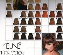 Keune TINTA hair color | Hair color chart, Blonde hair color chart, Blue black hair color