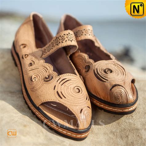 Leather Mary Jane Sandals CW306225