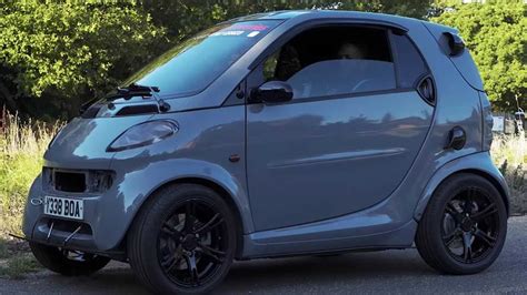 Descubre este smart fortwo, con motor de 200 CV, de origen Kawasaki