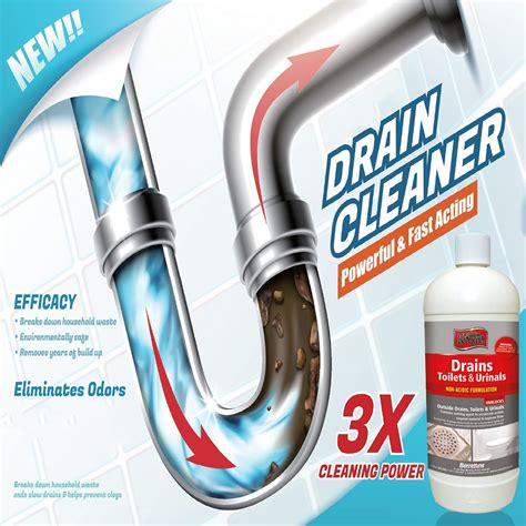 Buy Knock Out Super Strong Drain Unblocker 1L with Wetting Agent | Powerful Sink Unblocker to ...