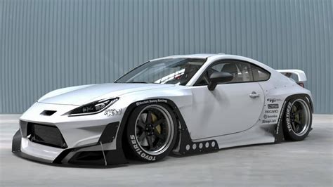 New Toyota GR 86 Looks Insanely Cool With Rocket Bunny Widebody Kit - autoevolution