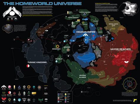 Map of the Homeworld Universe by Norsehound on DeviantArt